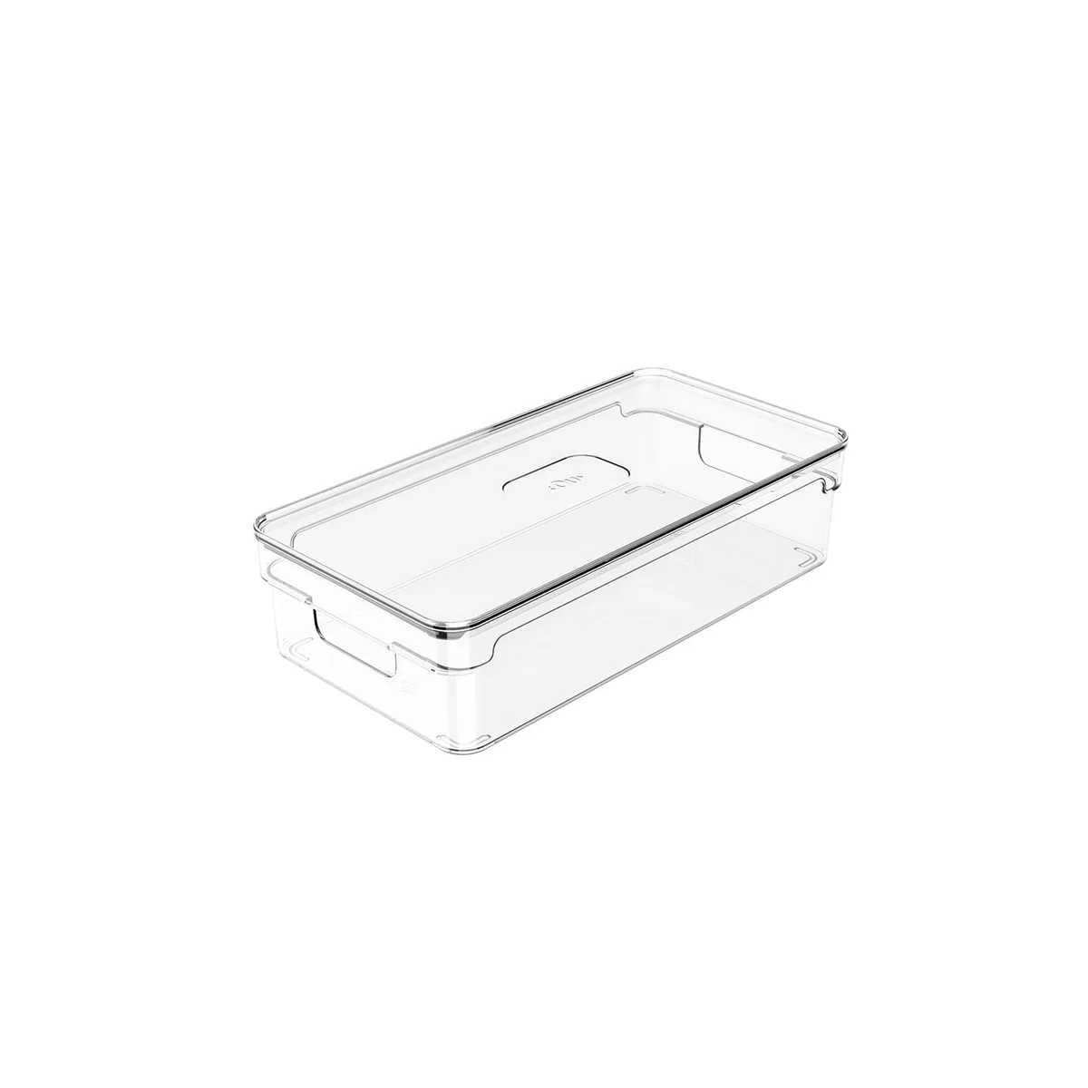 Organizador Multiuso con Tapa Clear OU 30x15x7cm