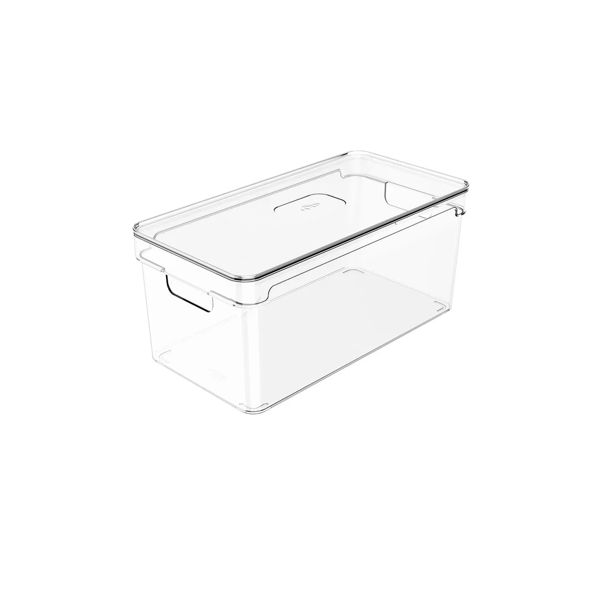 Organizador Multiuso con Tapa OU Clear 30x15x13 cm